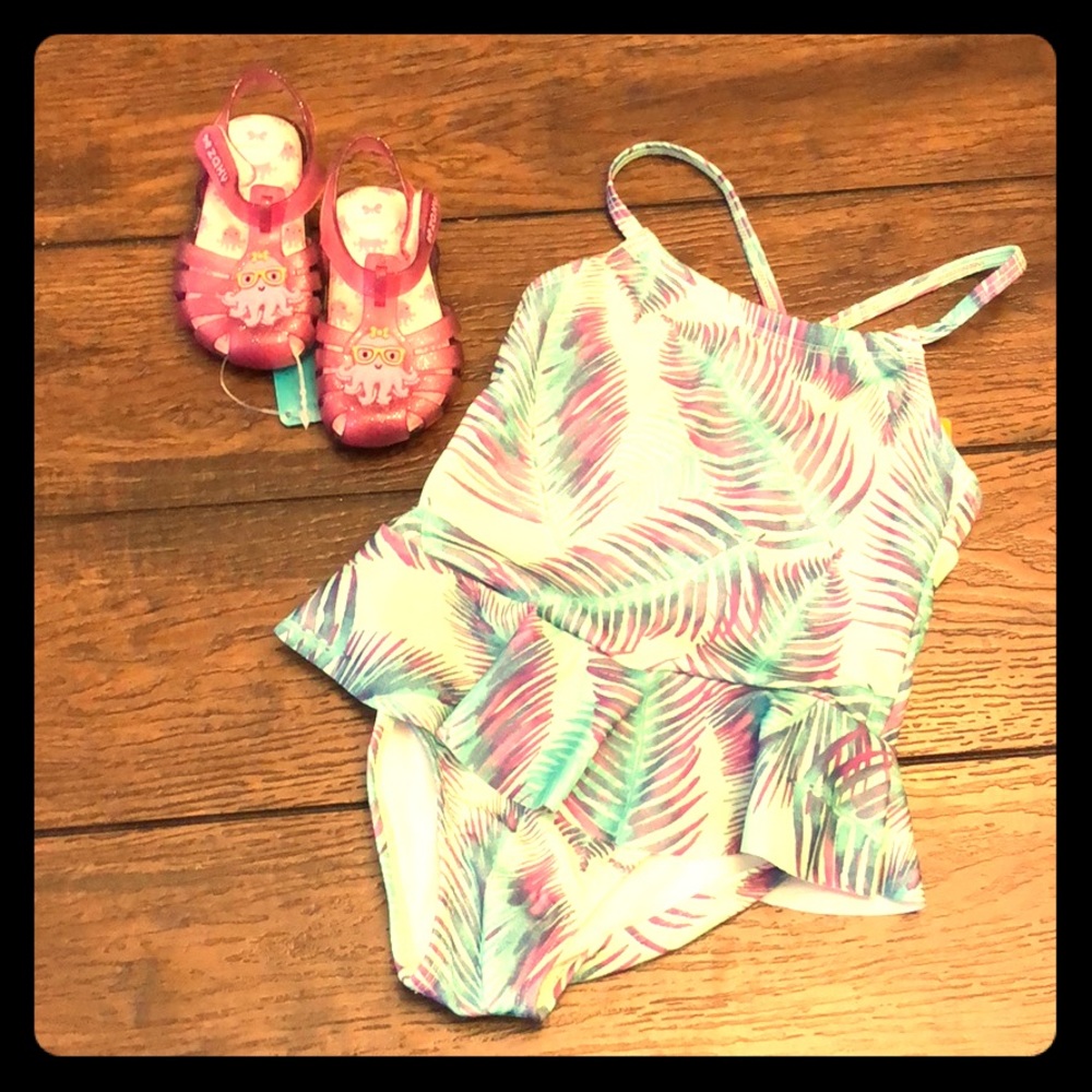 Crazy 8 Toddler Skirted Swimsuit